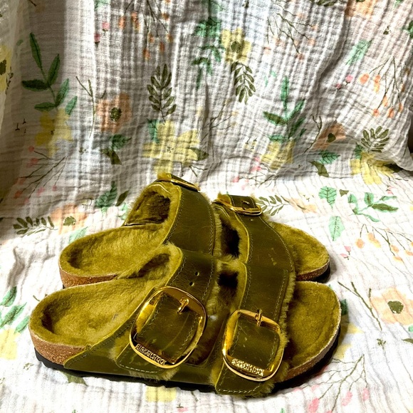 Birkenstock Arizona Big Buckle Shearling Women’s EU 36 US 5/5.5 - Picture 4 of 6